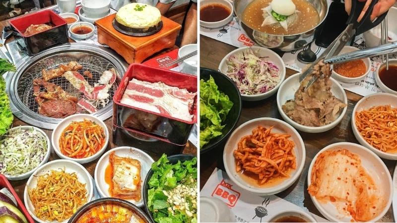 Thịt nướng Hàn Quốc hấp dẫn