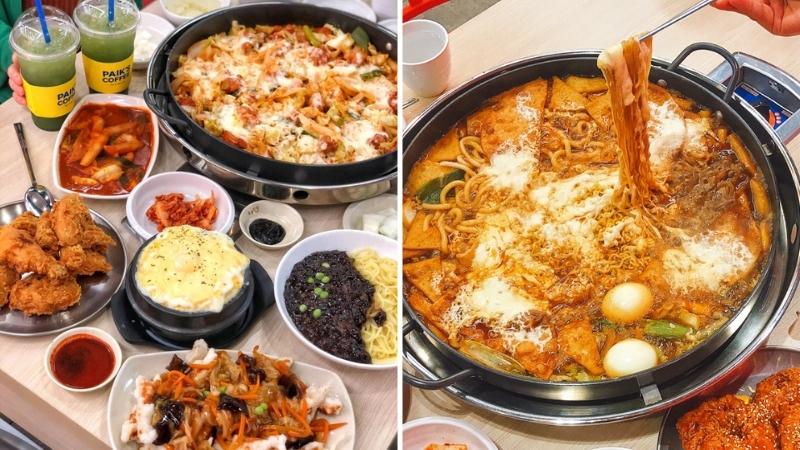 Các món ăn Hàn Quốc đa dạng