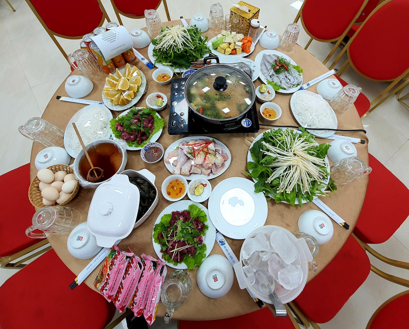 Những món ăn được yêu thích tại nhà hàng Huy Hương